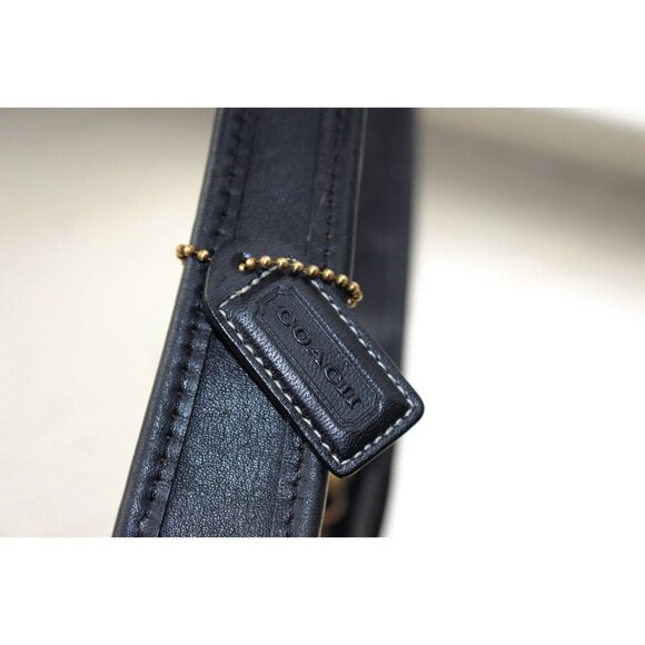 Coach Vintage - Ergo Mini Zip Bag 9020 in Black + Brass, USA 1997 - EUC! - Picture 9 of 9